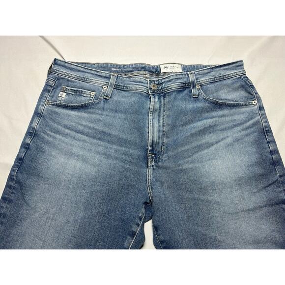 AG Adriano Goldschmied Men's The Graduate Tailored Leg Blue Jeans - Size 38x29.5 - Picture 3 of 8